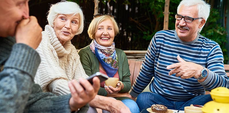 afternoon tea at Hume retirement resort